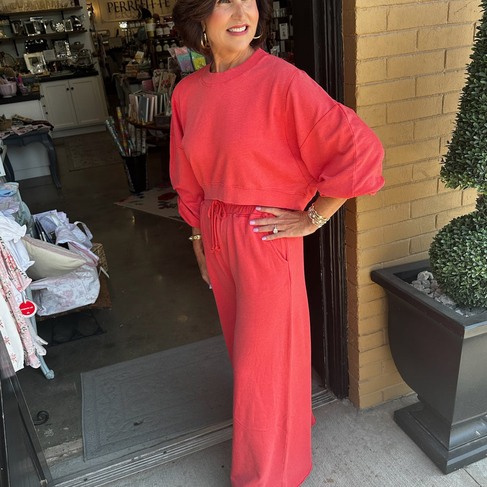 
                      
                        Grapefruit Ribbed Sweatshirt
                      
                    