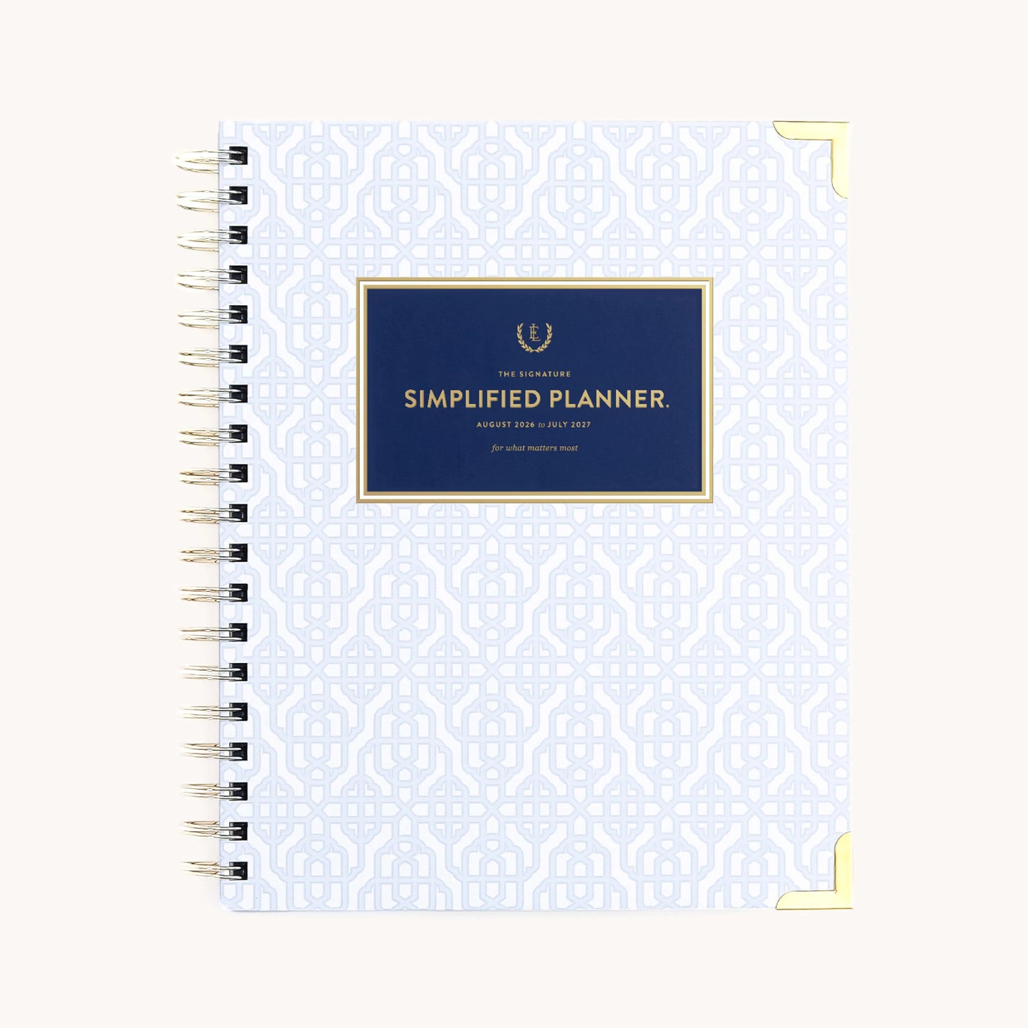 2026-27 Spiral Weekly Simplified Planner