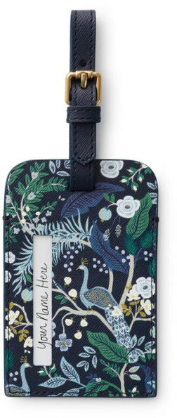 Rifle Paper Co. Peacock Luggage Tag