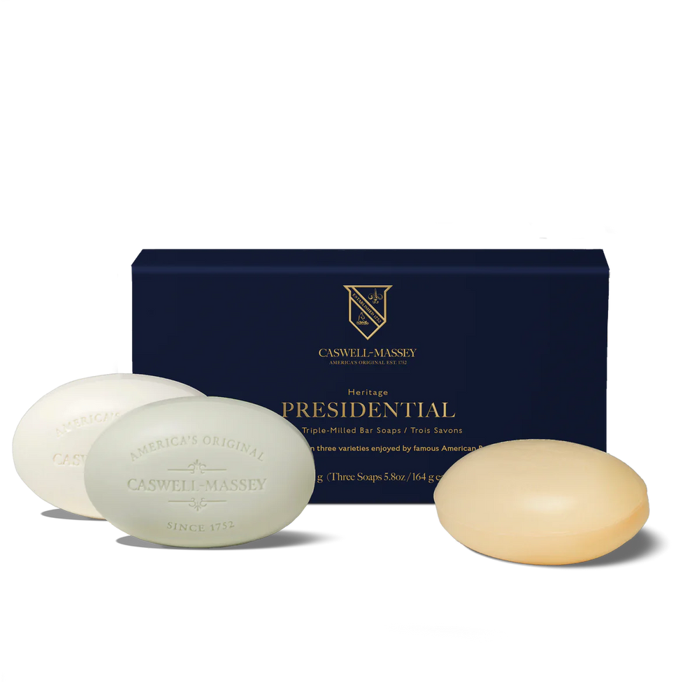 Caswell-Massey Presidential Three Soap Gift Set