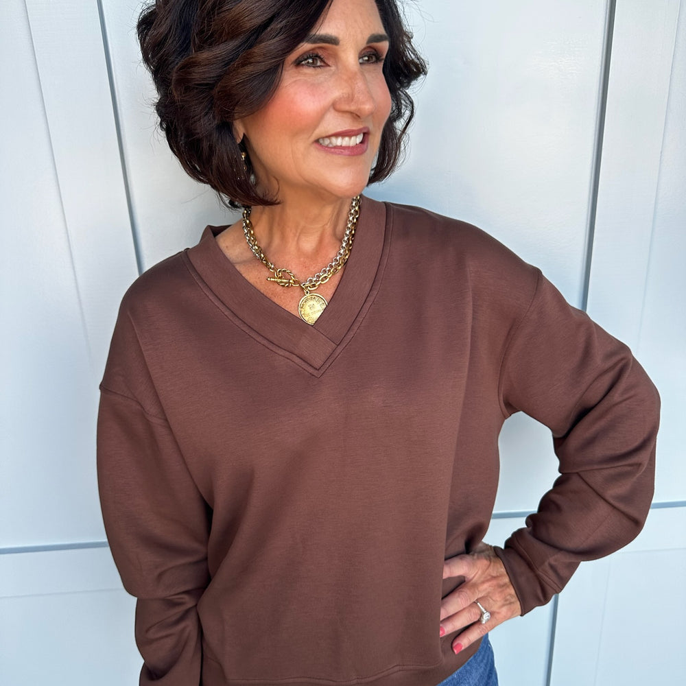 
                      
                        Cocoa Butter Modal Pullover
                      
                    