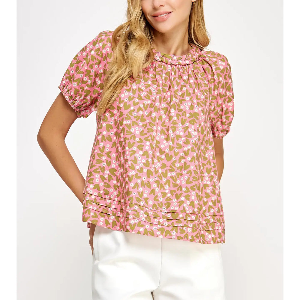 Bridget Braided Trim Top