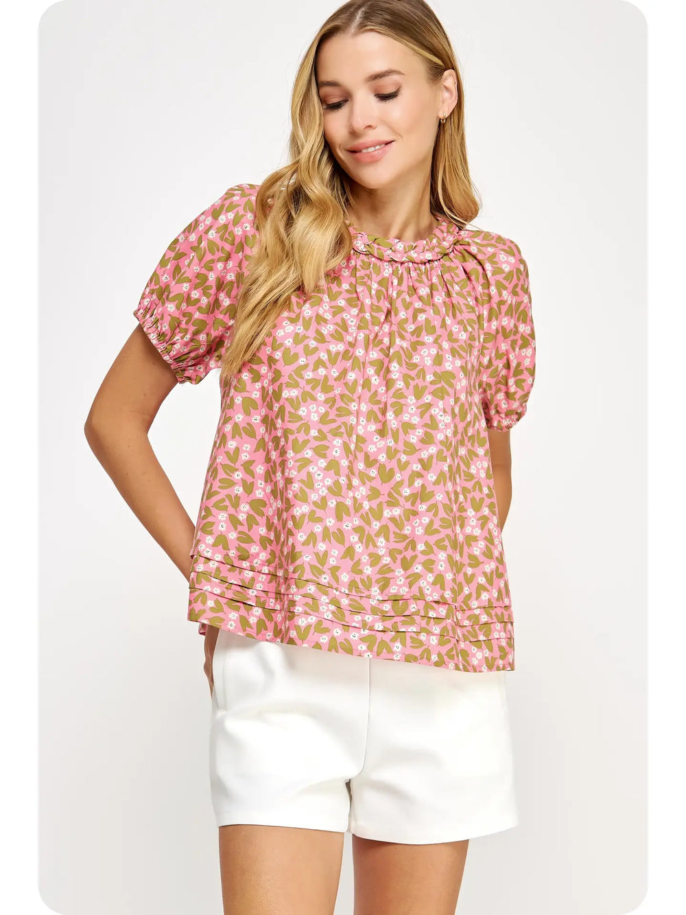 Bridget Braided Trim Top