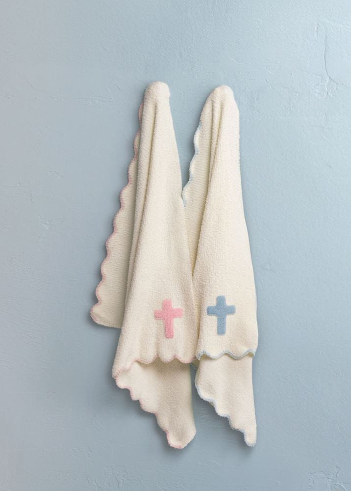 Chenille Cross Blankets