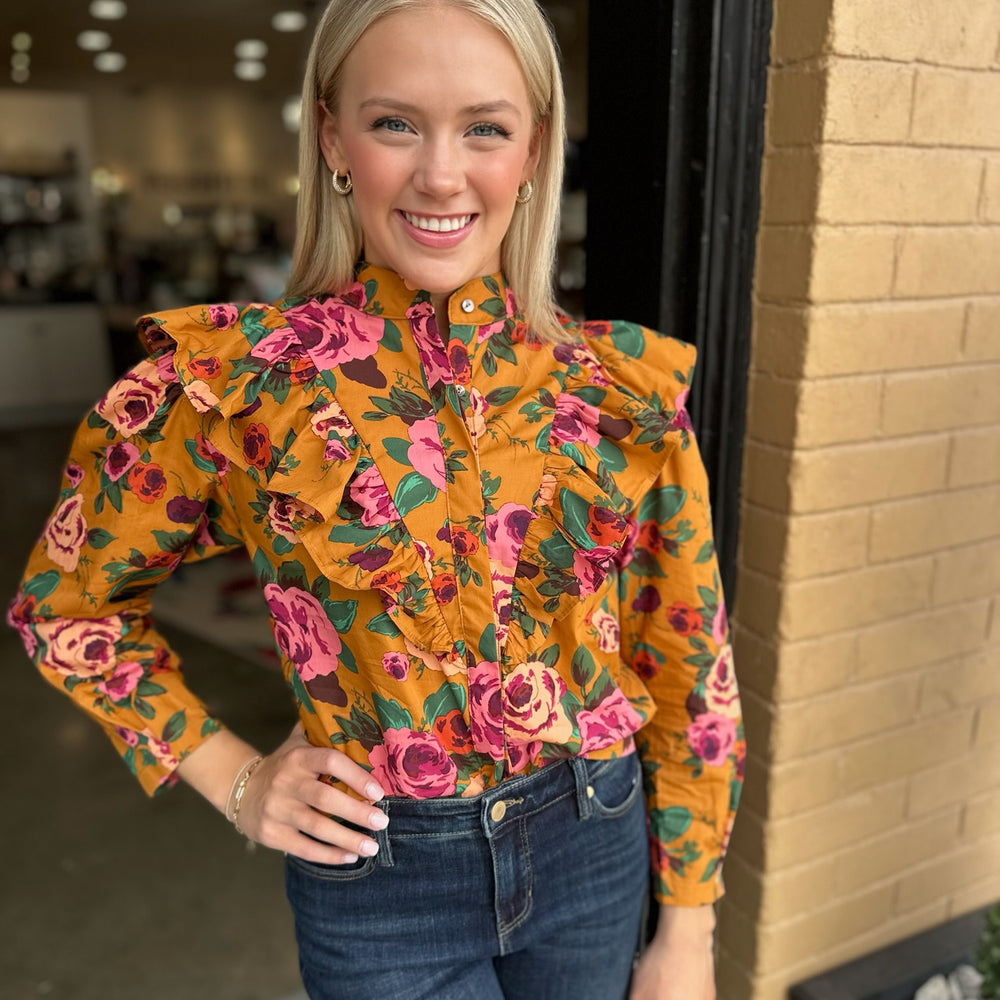Lynn Floral Shirt