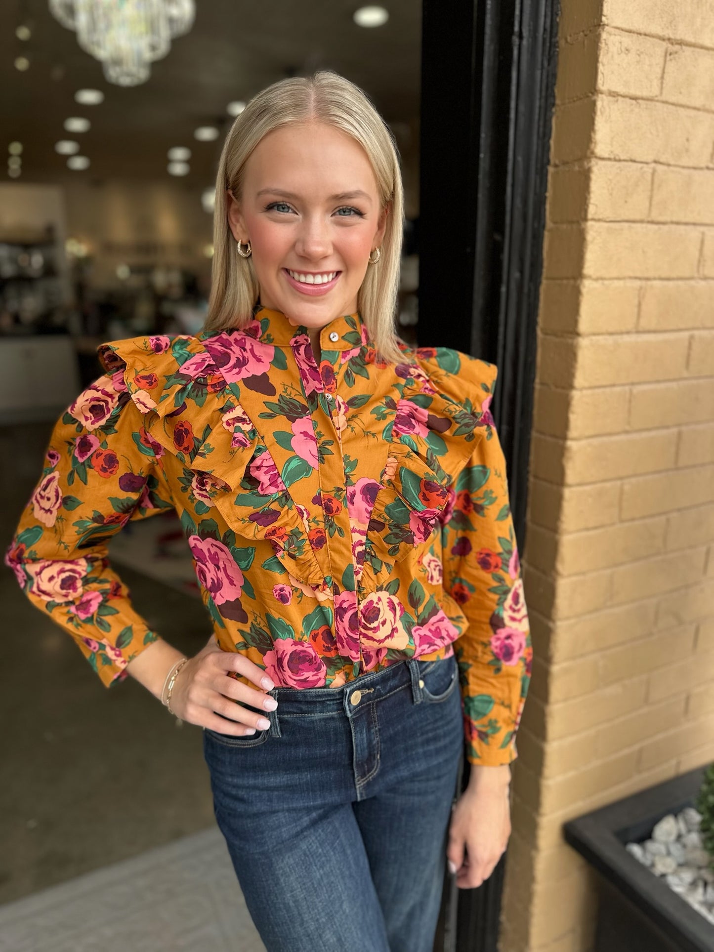 Lynn Floral Shirt