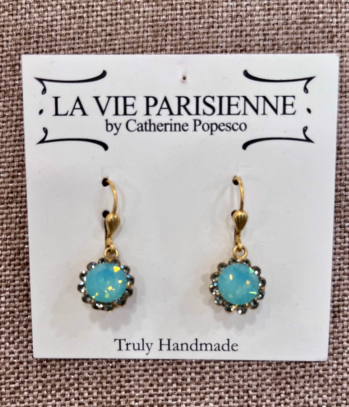 La Vie Parisienne Mila Drop Crystal Earring