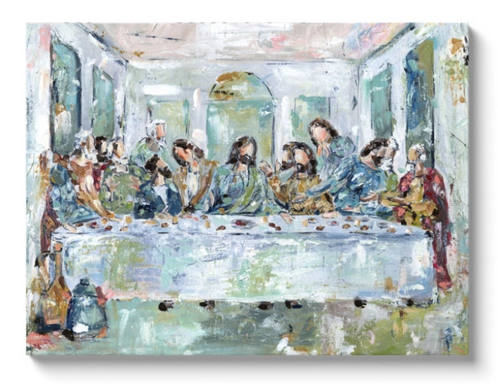 "The Legacy Meal I" 10x8 Canvas Print