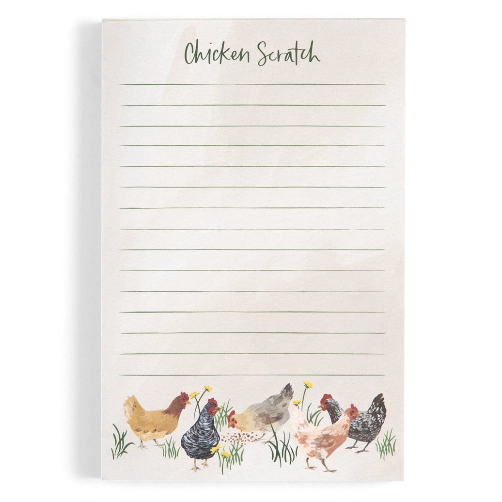 Chicken Scratch Notepad – Perrefitte