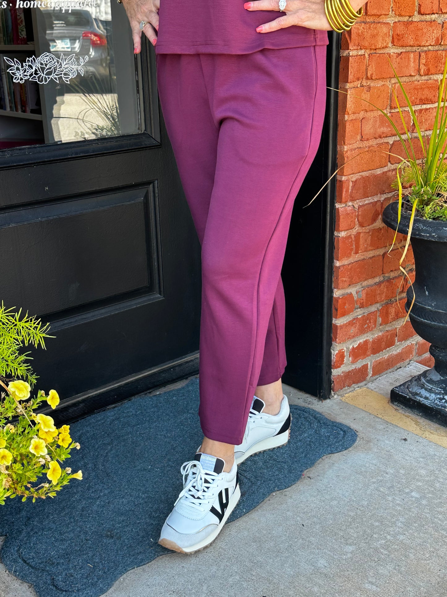 Port Butter Modal Ankle Pant