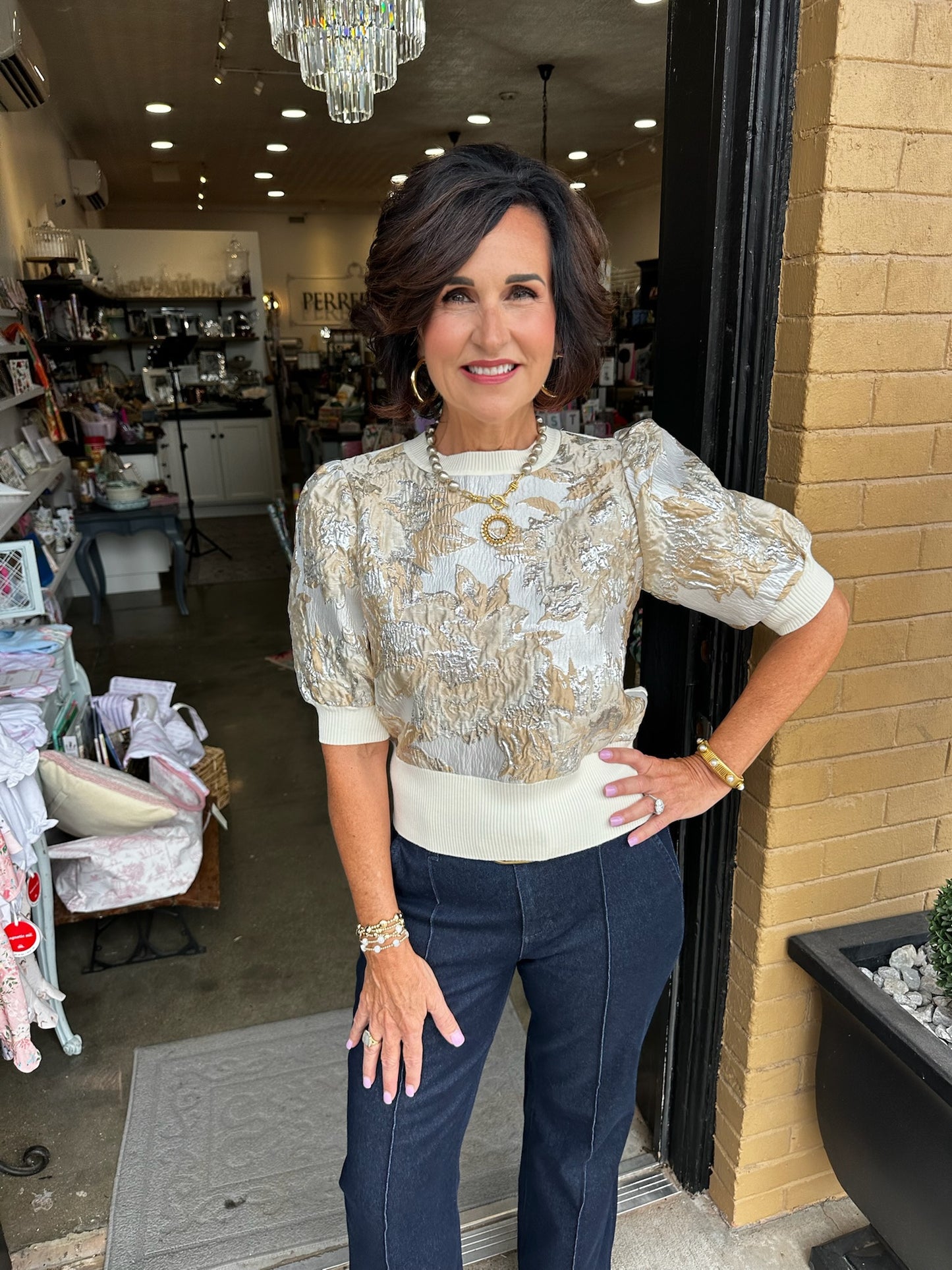 Cream Josephine Sweater