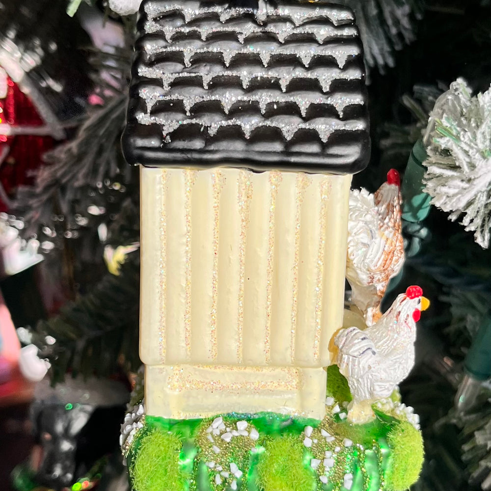 
                      
                        Cody Foster Chicken Coop Ornament
                      
                    