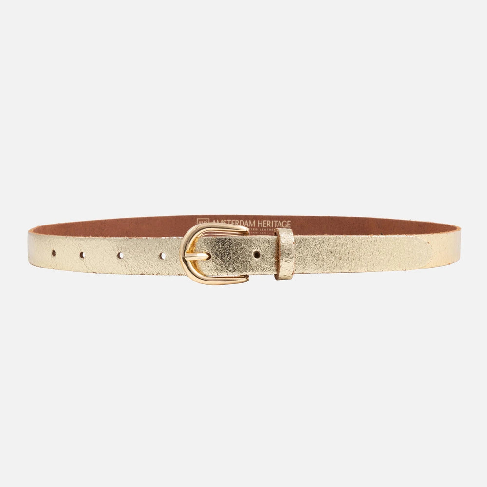 
                      
                        Gold Eva Leather Belt
                      
                    