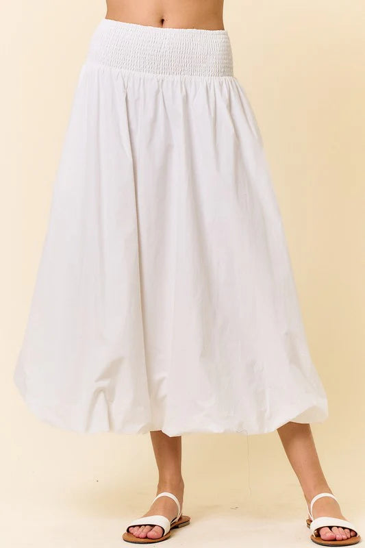
                      
                        Bailey Bubble Hem Skirt
                      
                    
