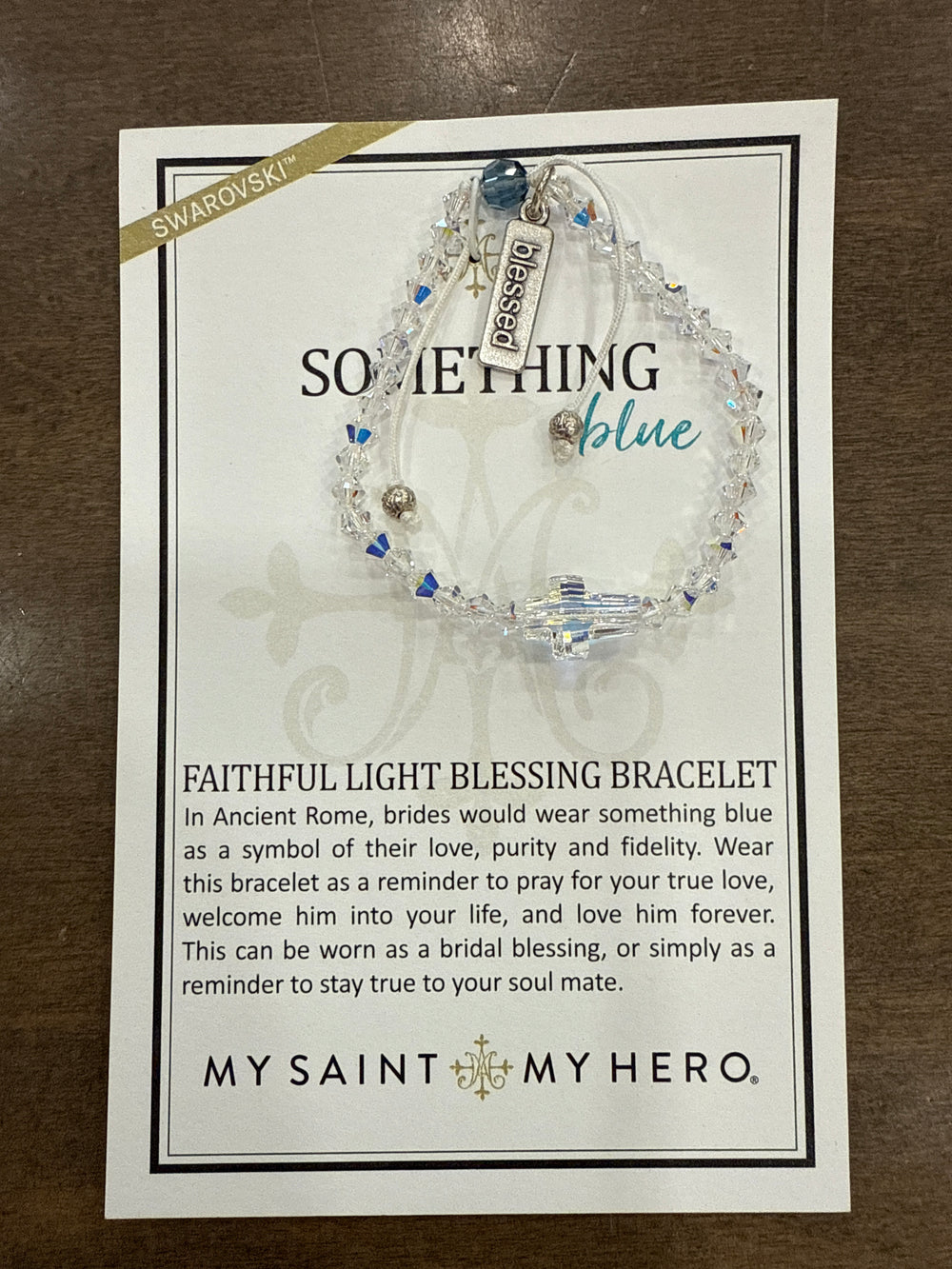 Something Blue Faithful Light Bracelet