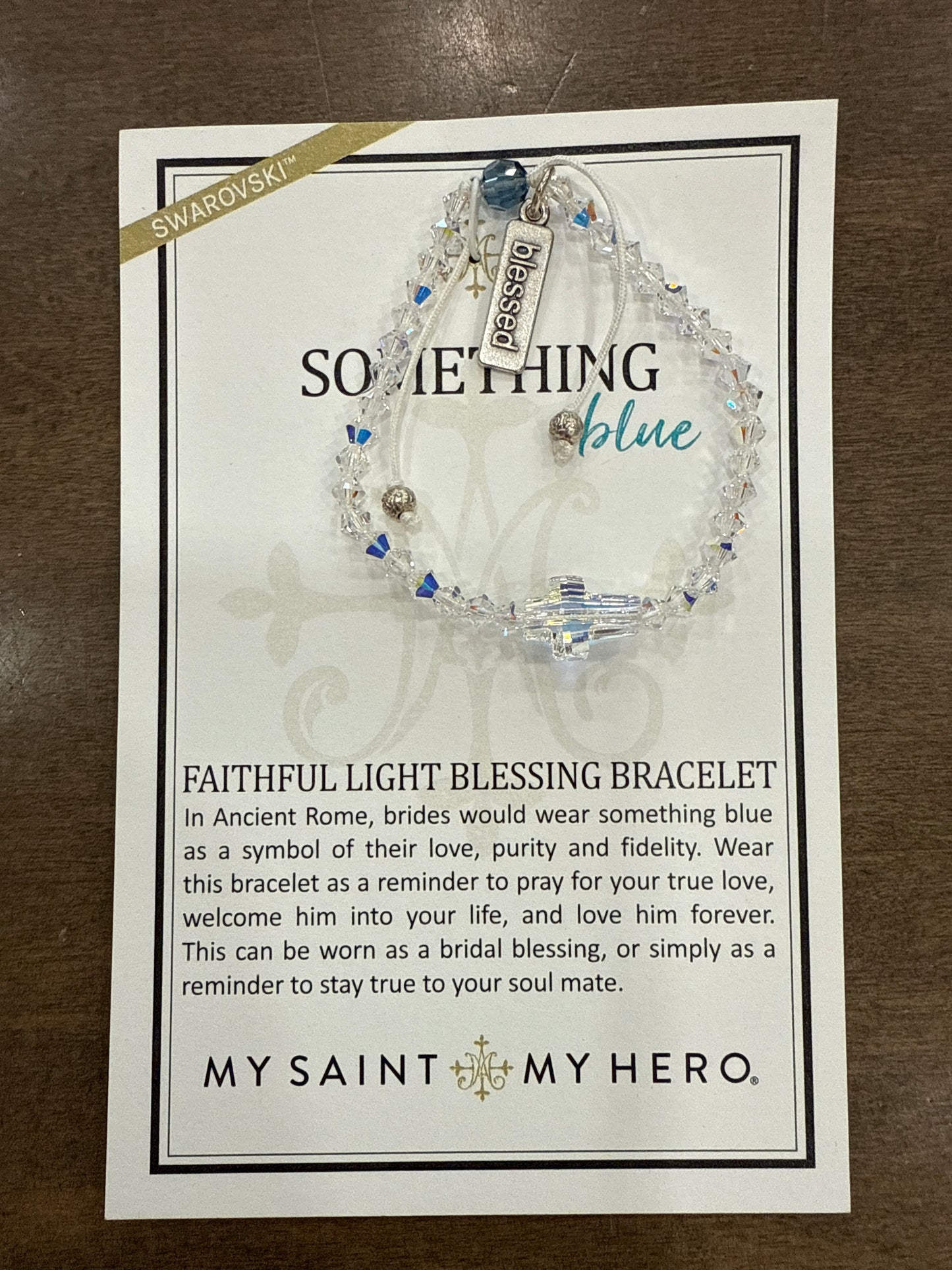Something Blue Faithful Light Bracelet