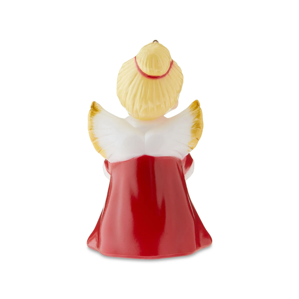 Miniature Blow Mold Angel Ornament