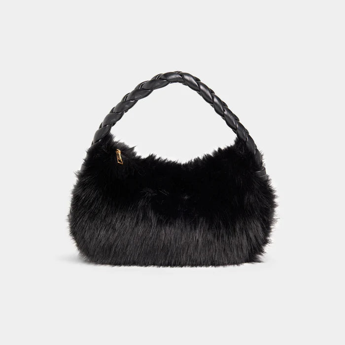 Faux Fur Mini Tote