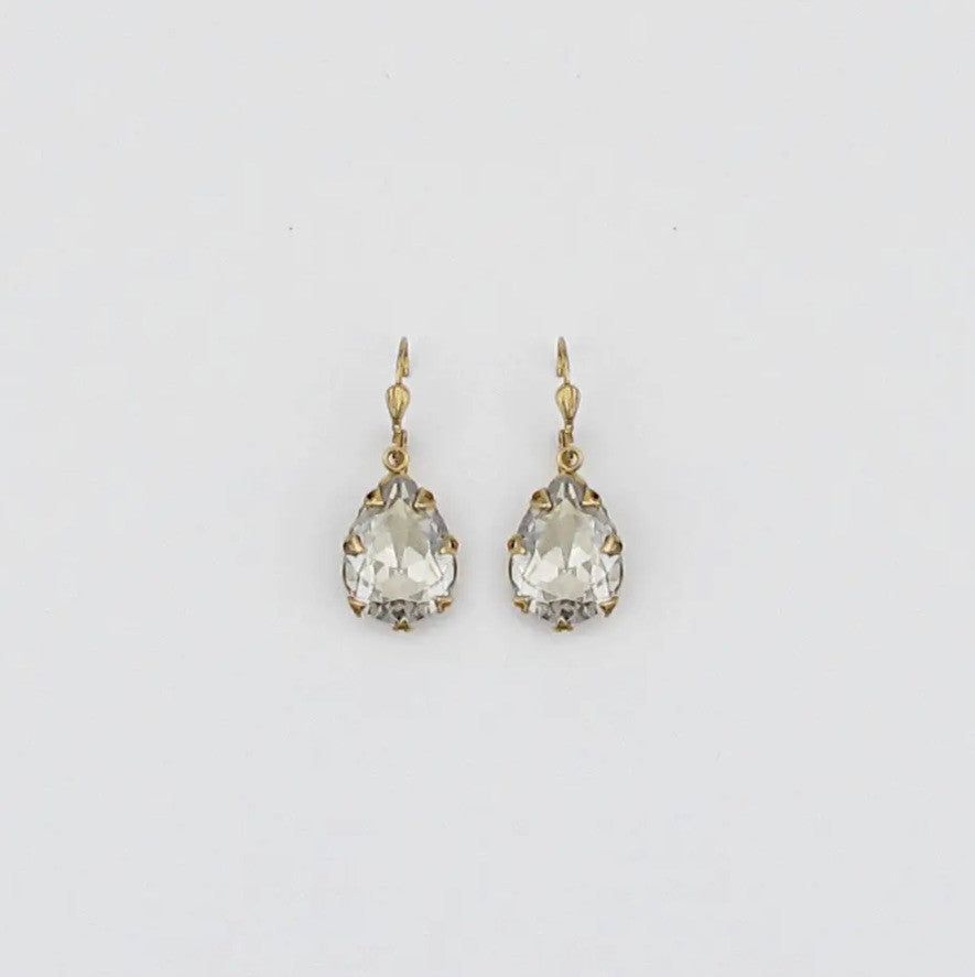 La Vie Parisienne Celine Teardrop Earrings