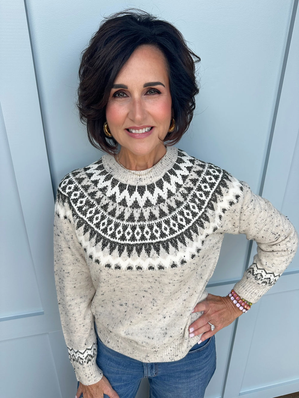Mariella Cream Sweater