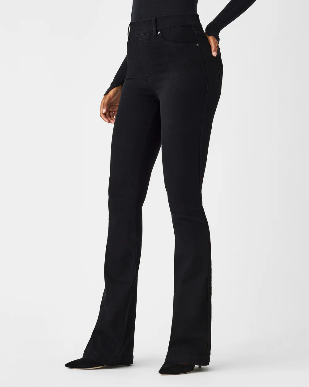 Spanx Flare Jeans Black