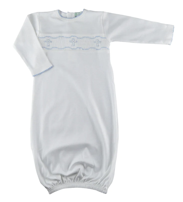 
                      
                        Newborn Cross Daygown and Bonnet/Hat
                      
                    