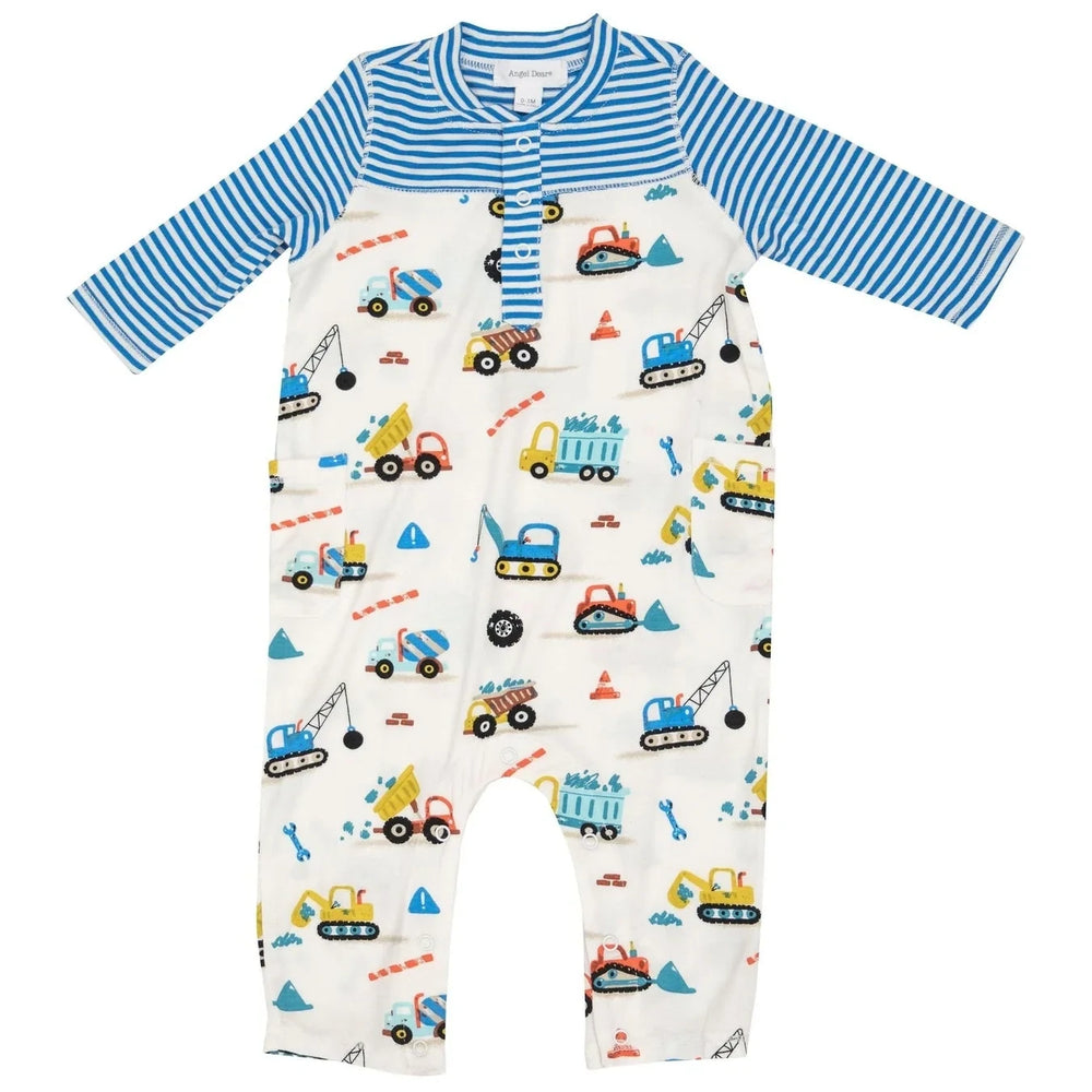 
                      
                        Crayon Construction Truck Romper
                      
                    