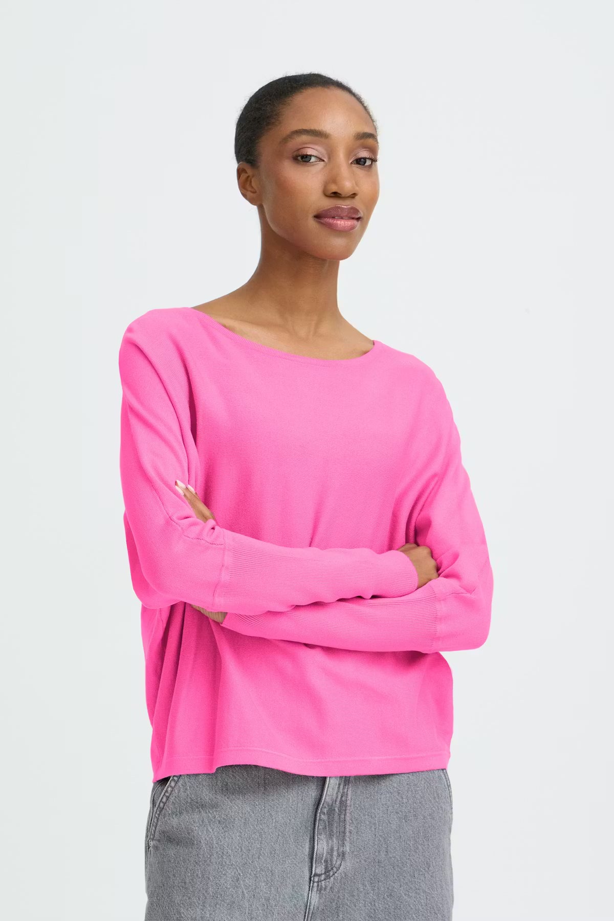 Darling Magenta Everyday Sweater