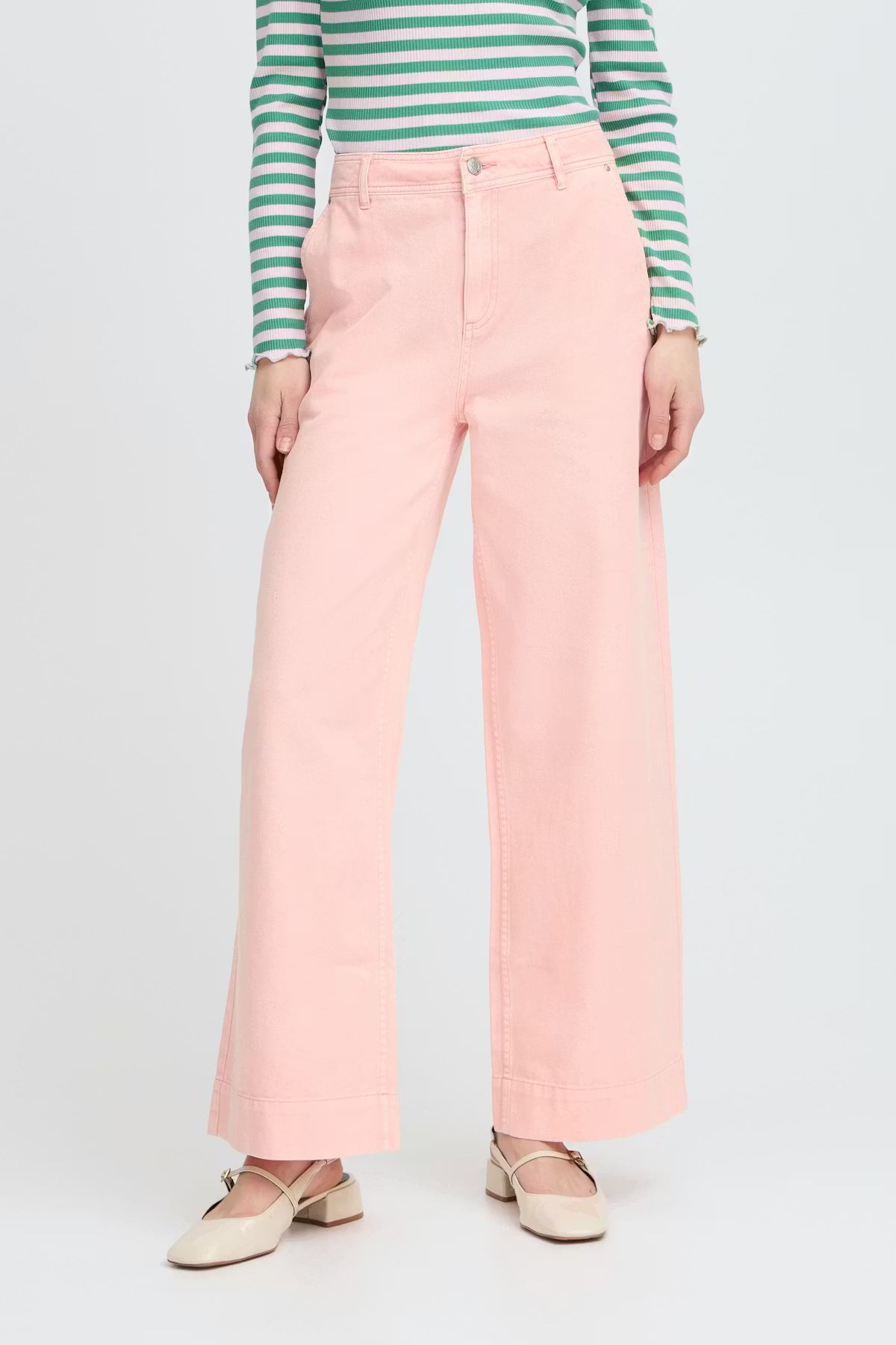 Parfait Pink Jeans- b.young