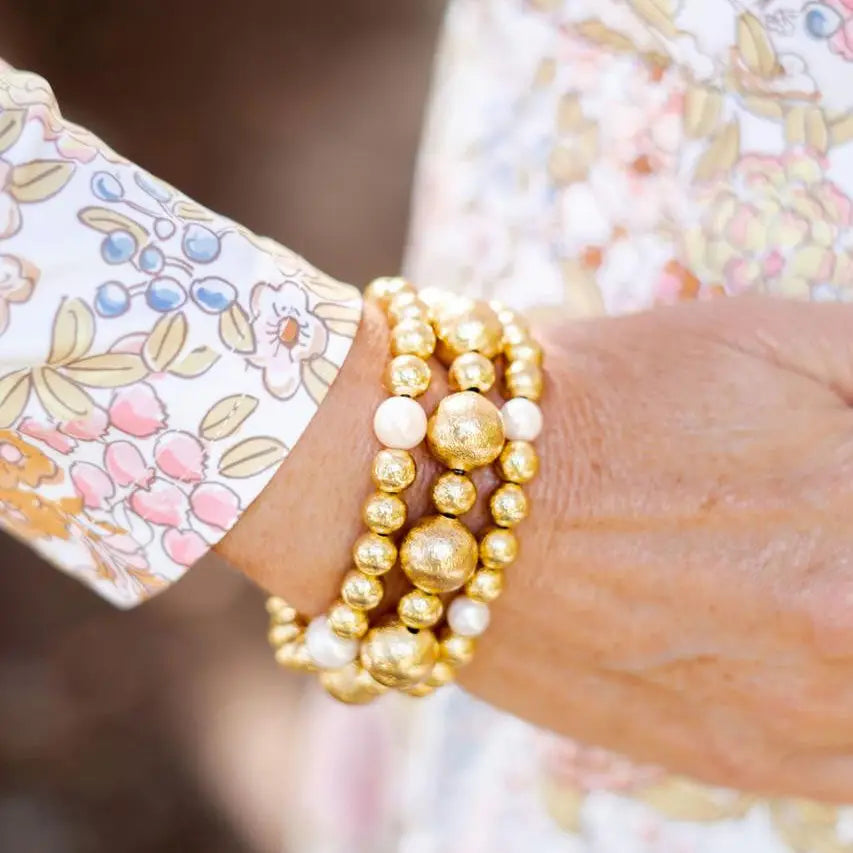 Georgia Mixed Beads- Gold