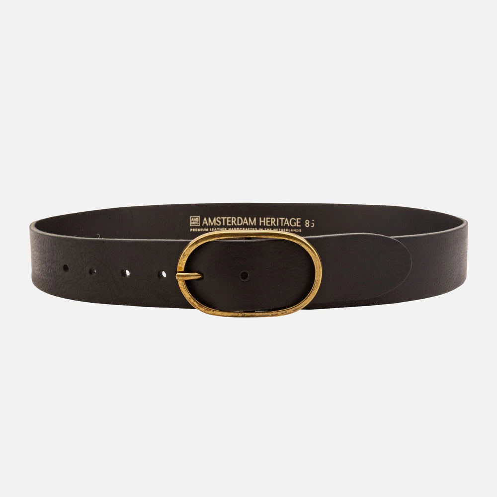 
                      
                        Fien Black Leather Belt
                      
                    