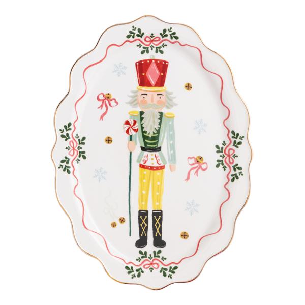 Oval Nutcracker Platter