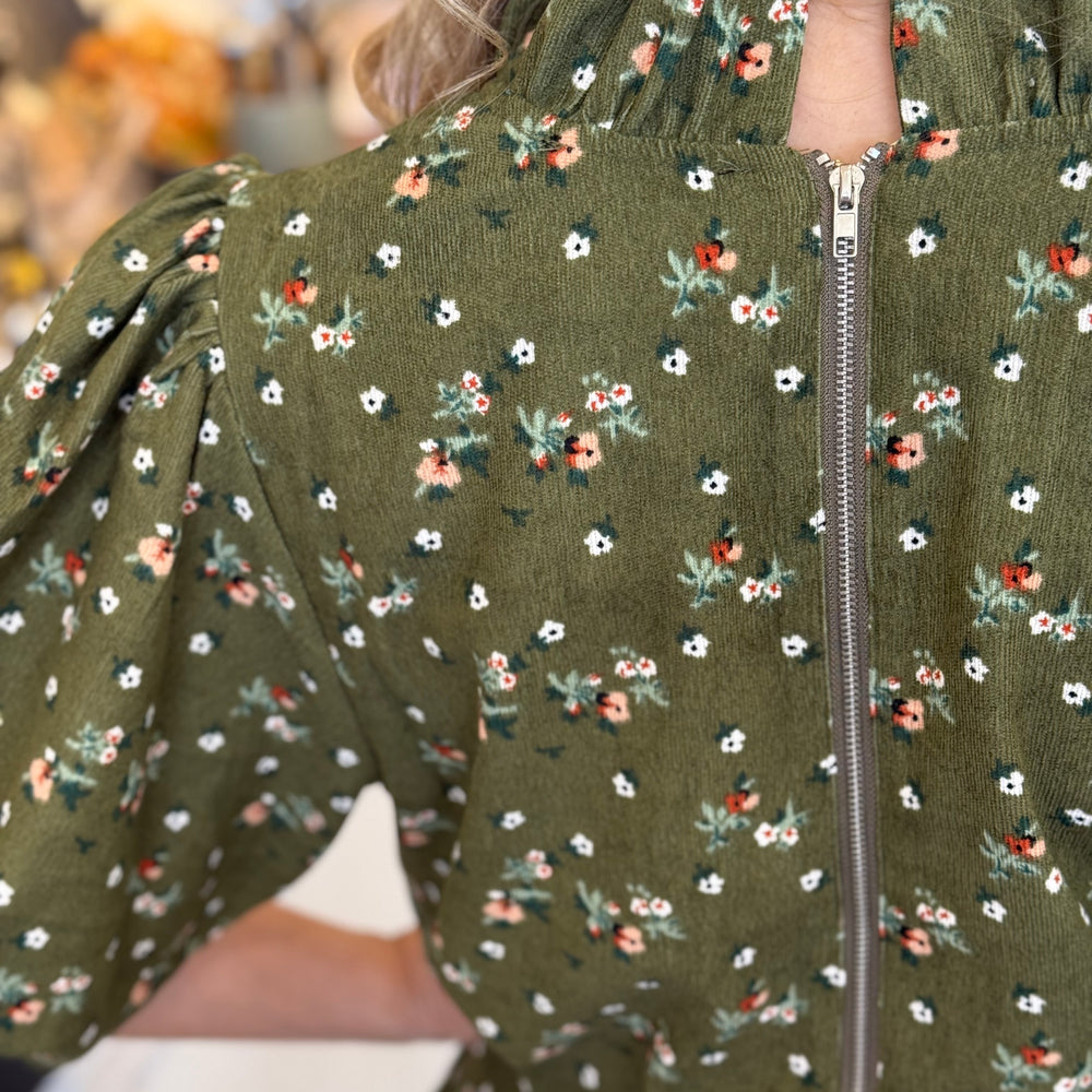 
                      
                        Oliver Velvet Floral Dress
                      
                    
