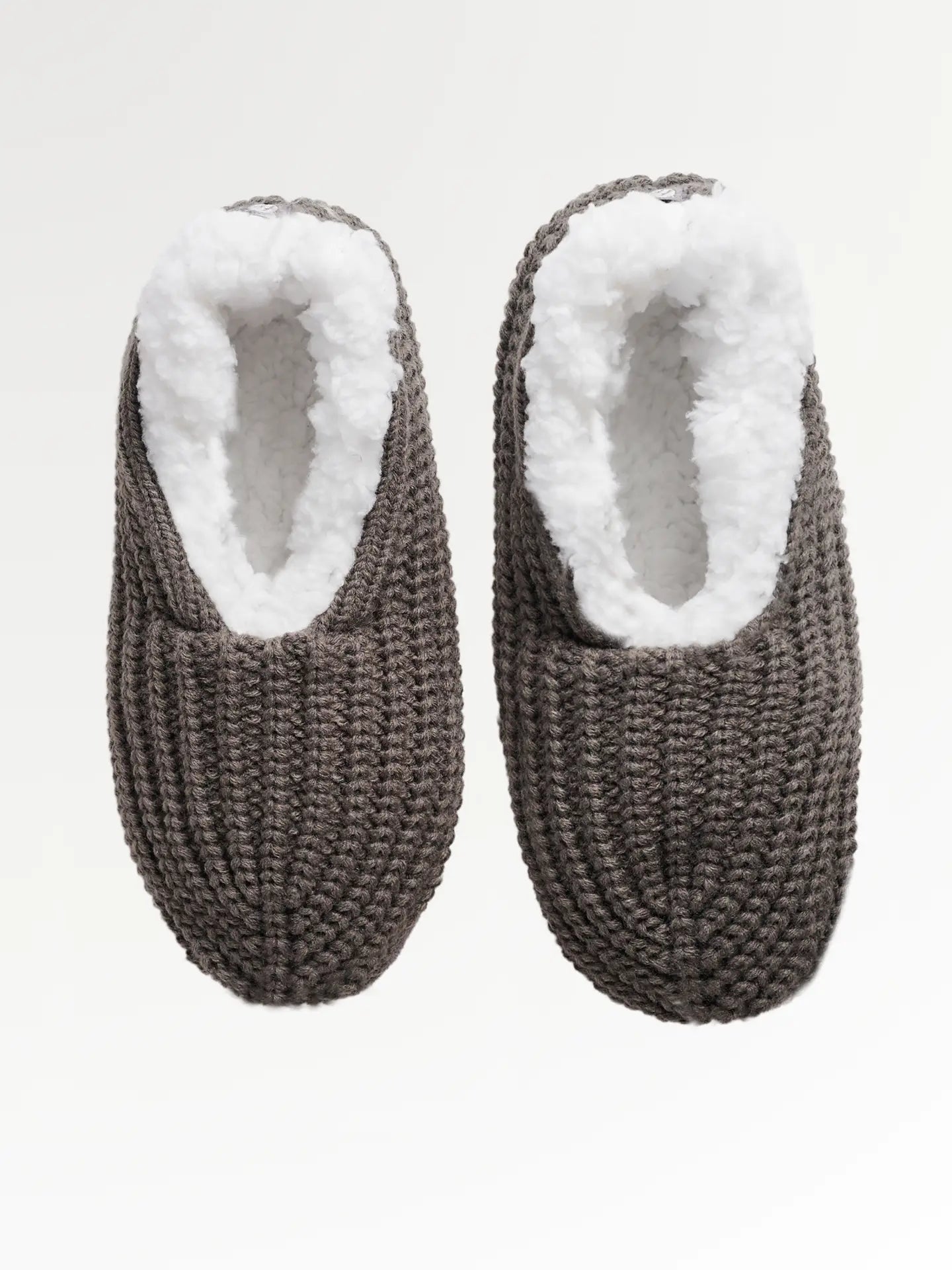 Faceplant Black Knitted Footsies