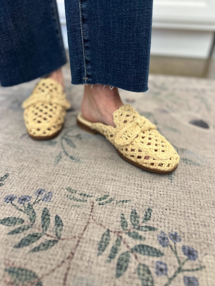 
                      
                        MIA Layce Natural Woven Mule
                      
                    