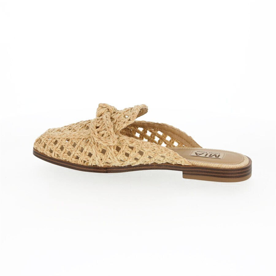 
                      
                        MIA Layce Natural Woven Mule
                      
                    