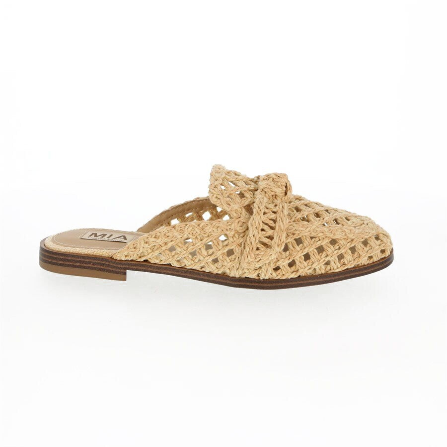 
                      
                        MIA Layce Natural Woven Mule
                      
                    