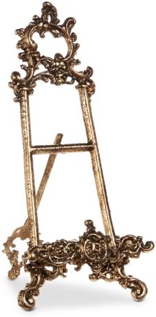 12" Gold Ornate Easel