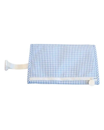 Blue Gingham Bags