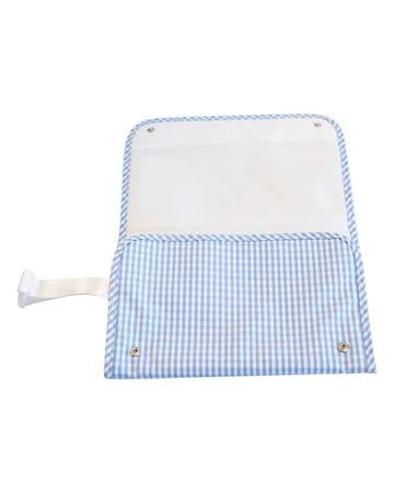 Blue Gingham Bags