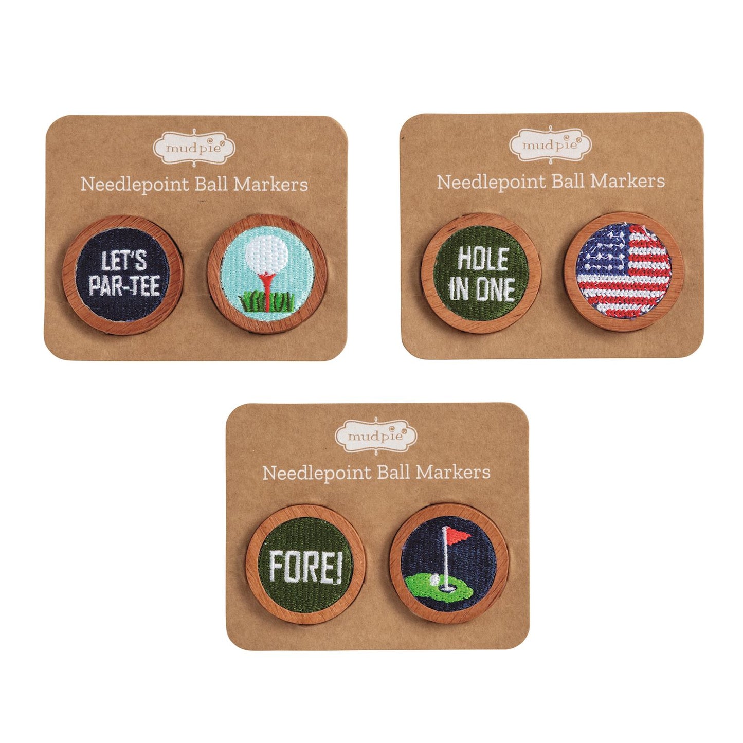 Needlepoint Ball Marker Set