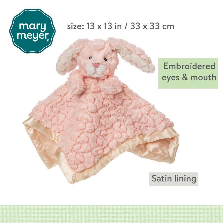 Putty Nursery Blush Bunny Character Blanket