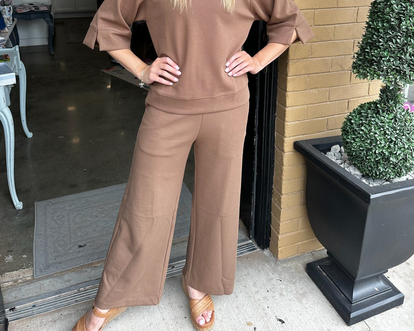 Carmel Relaxed Wide Leg Pant