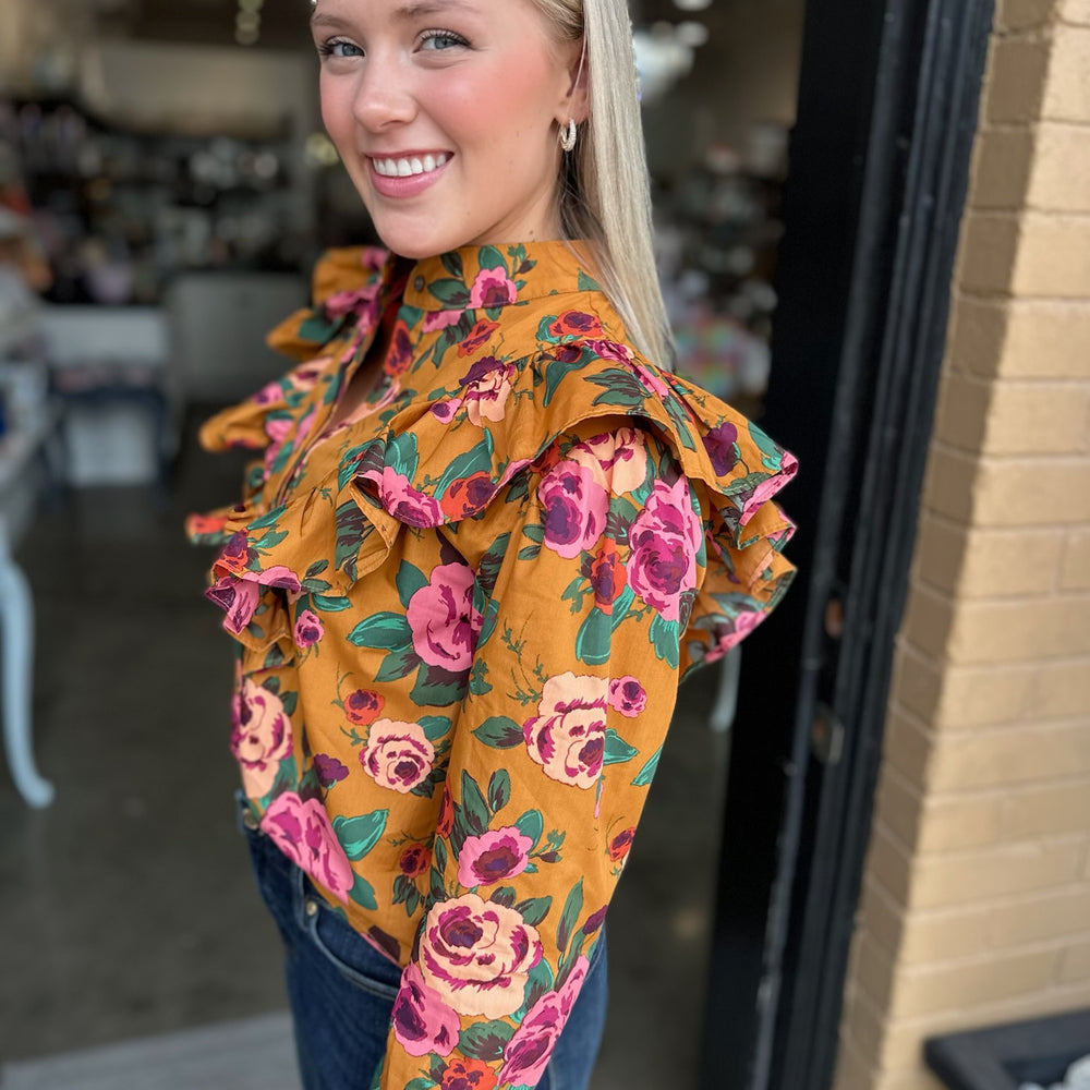 
                      
                        Lynn Floral Shirt
                      
                    