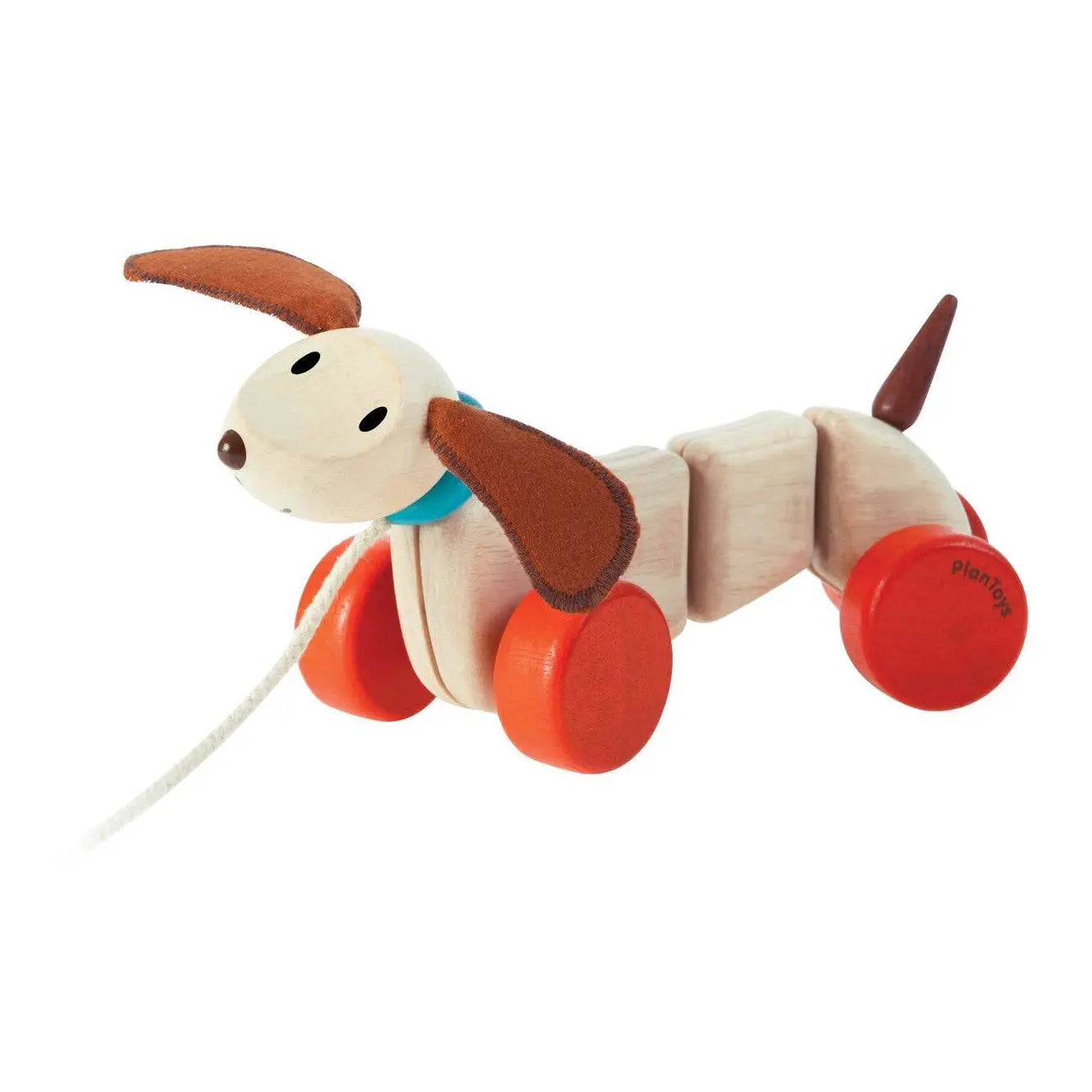 Happy Puppy Pull-Along Toy