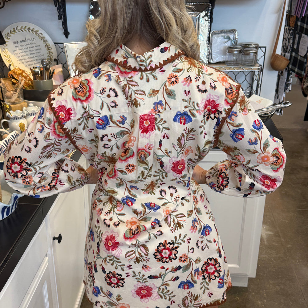 
                      
                        Autumn Elegance Floral Dress
                      
                    