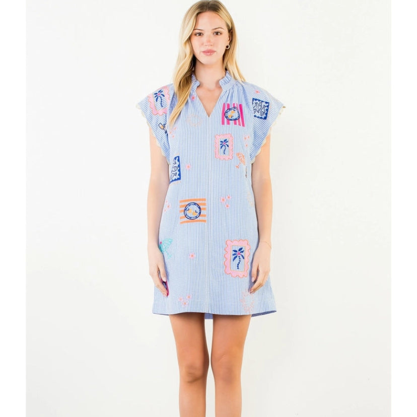 Maisie Embroidered Dress
