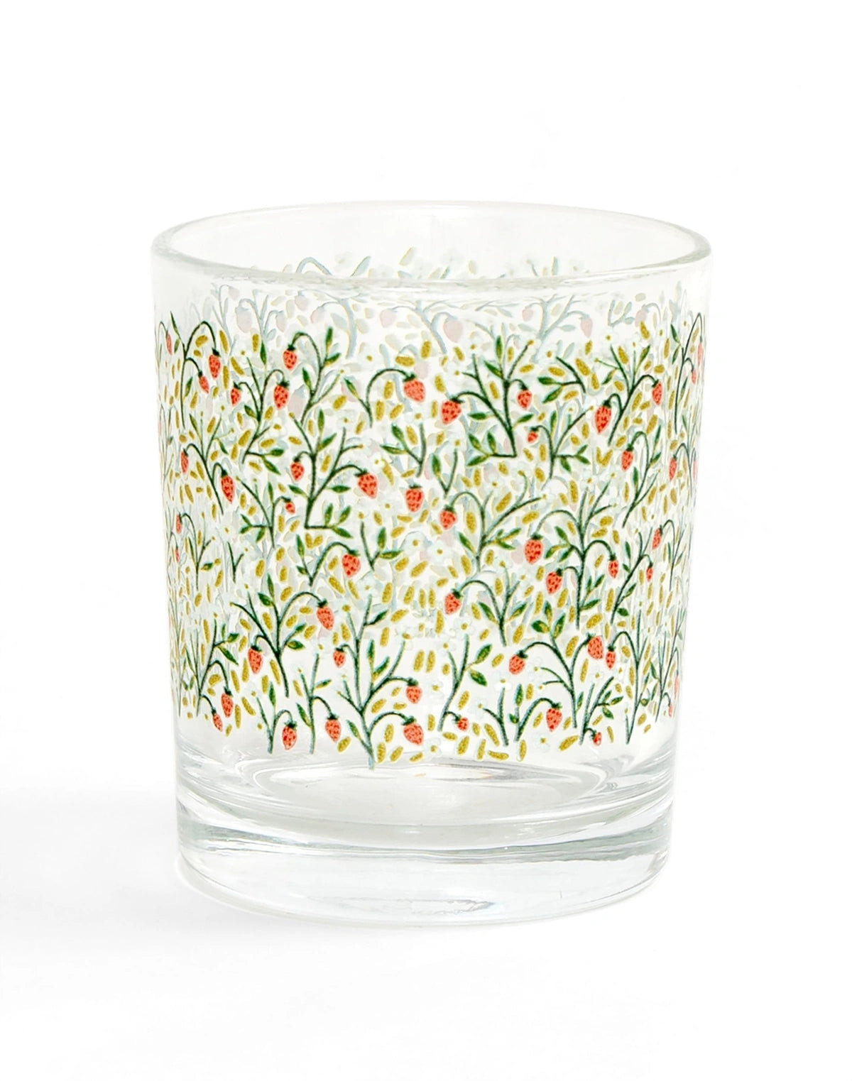 Strawberry Meadow Short Juice Glass