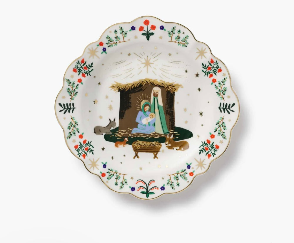
                      
                        Rifle Paper Nativity Dessert Plates set of 4
                      
                    