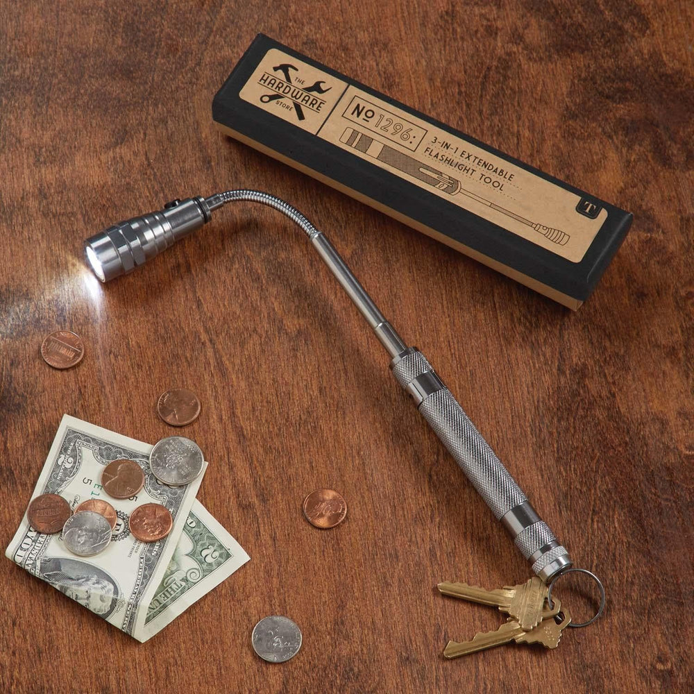 3-in-1 Extendable Flashlight Tool
